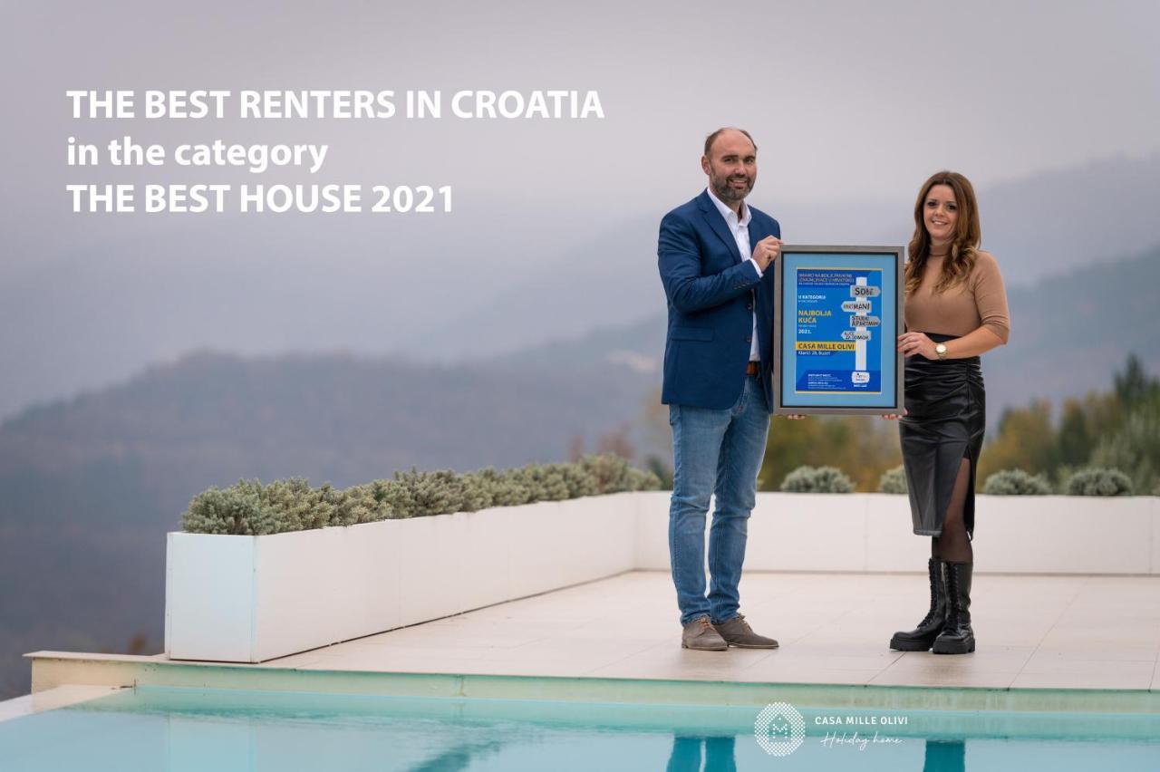 Casa Mille Olivi Villa Buzet Kültér fotó